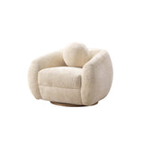 Tribeca Accent Chair in Cream - Ornate Home