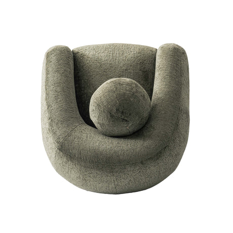 Tribeca Accent Chair in Olive Green - Ornate Home