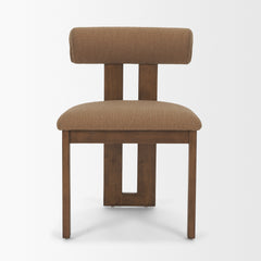 Tribeca Mocha/Brown Open Back Dining Side Chair (Set of 2)