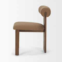 Tribeca Mocha/Brown Open Back Dining Side Chair (Set of 2)