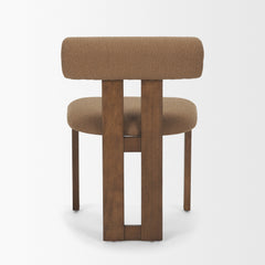 Tribeca Mocha/Brown Open Back Dining Side Chair (Set of 2)