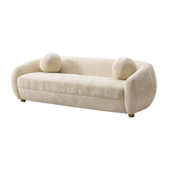 Tribeca Sofa and Accent Chair in Cream (set of 2) - Ornate Home
