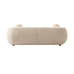 Tribeca Sofa and Accent Chair in Cream (set of 2) - Ornate Home