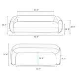 Tribeca Sofa and Accent Chair in Olive Green (set of 2) - Ornate Home