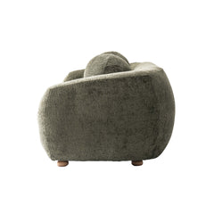 Tribeca Sofa and Accent Chair in Olive Green (set of 2) - Ornate Home