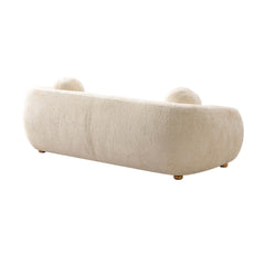 Tribeca Sofa and Accent Chairs in Cream (set of 3) - Ornate Home