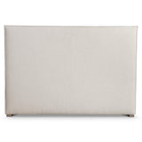 Tribeca White/Cream California King Panel Bed - Ornate Home