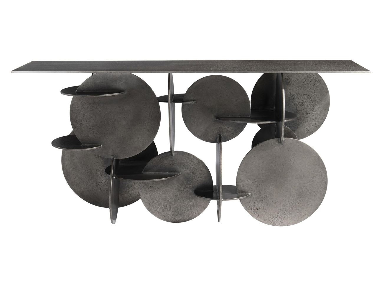 Tribus Graphite Console Table - Ornate Home