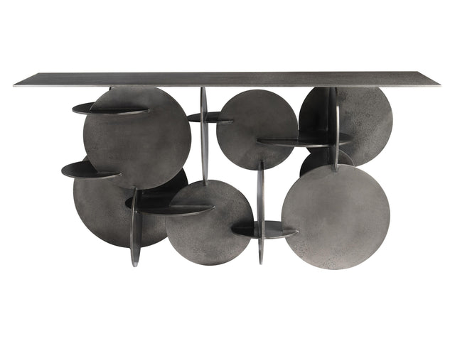 Tribus Graphite Console Table - Ornate Home
