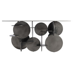 Tribus Graphite Console Table - Ornate Home