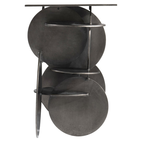 Tribus Graphite Console Table - Ornate Home