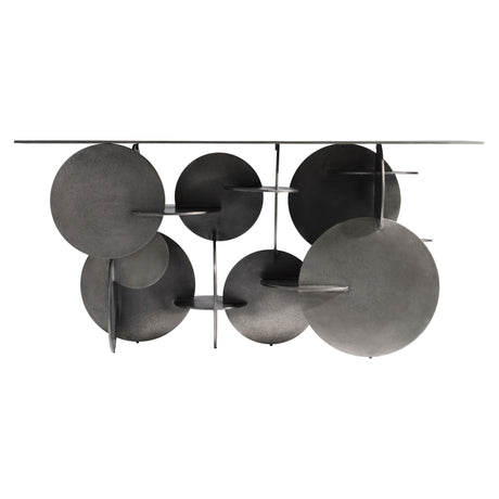 Tribus Graphite Console Table - Ornate Home