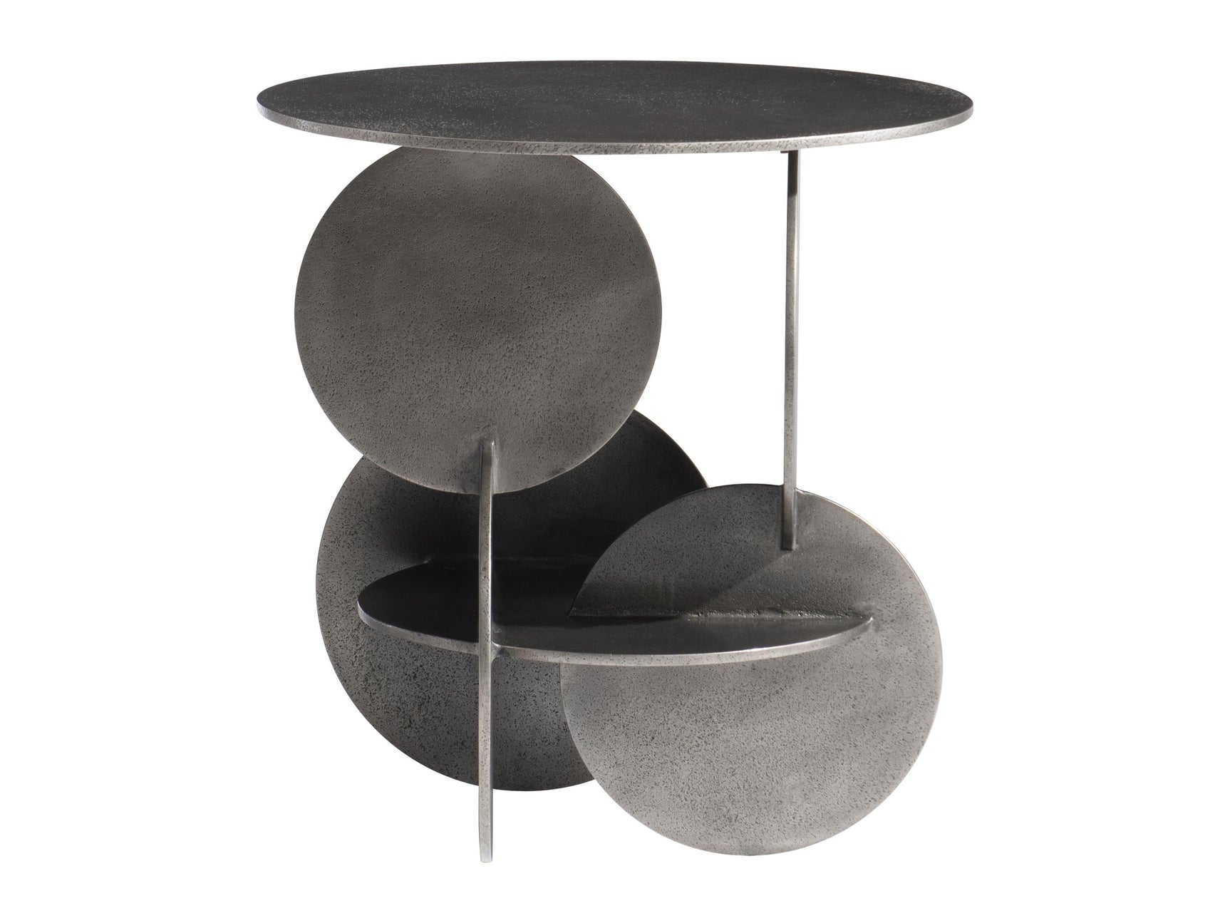 Tribus Graphite Side Table - Ornate Home
