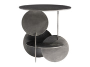 Tribus Graphite Side Table - Ornate Home