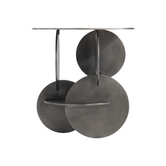 Tribus Graphite Side Table - Ornate Home