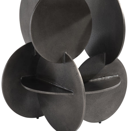 Tribus Graphite Side Table - Ornate Home