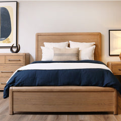 Tricia Natural Bed - Ornate Home