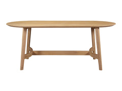 Trie Natural Small Dining Table - Ornate Home