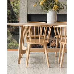 Trie Natural Small Dining Table - Ornate Home