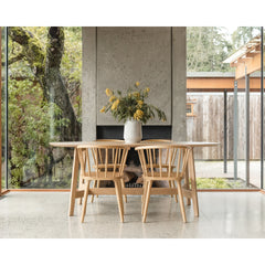Trie Natural Small Dining Table - Ornate Home