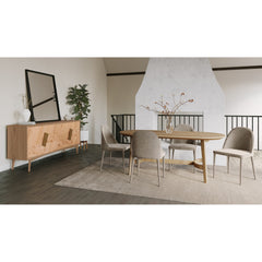 Trie Natural Small Dining Table - Ornate Home