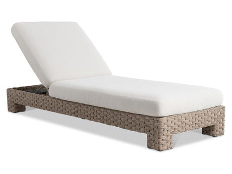 Trieste Pampas/White/Cream Outdoor Chaise - Ornate Home