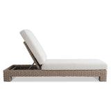 Trieste Pampas/White/Cream Outdoor Chaise - Ornate Home