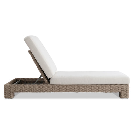 Trieste Pampas/White/Cream Outdoor Chaise - Ornate Home