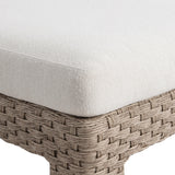 Trieste Pampas/White/Cream Outdoor Chaise - Ornate Home