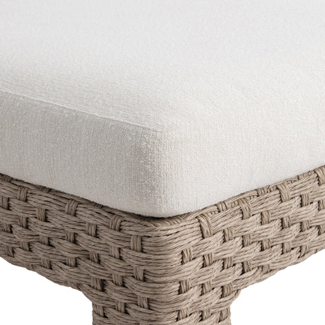 Trieste Pampas/White/Cream Outdoor Chaise - Ornate Home