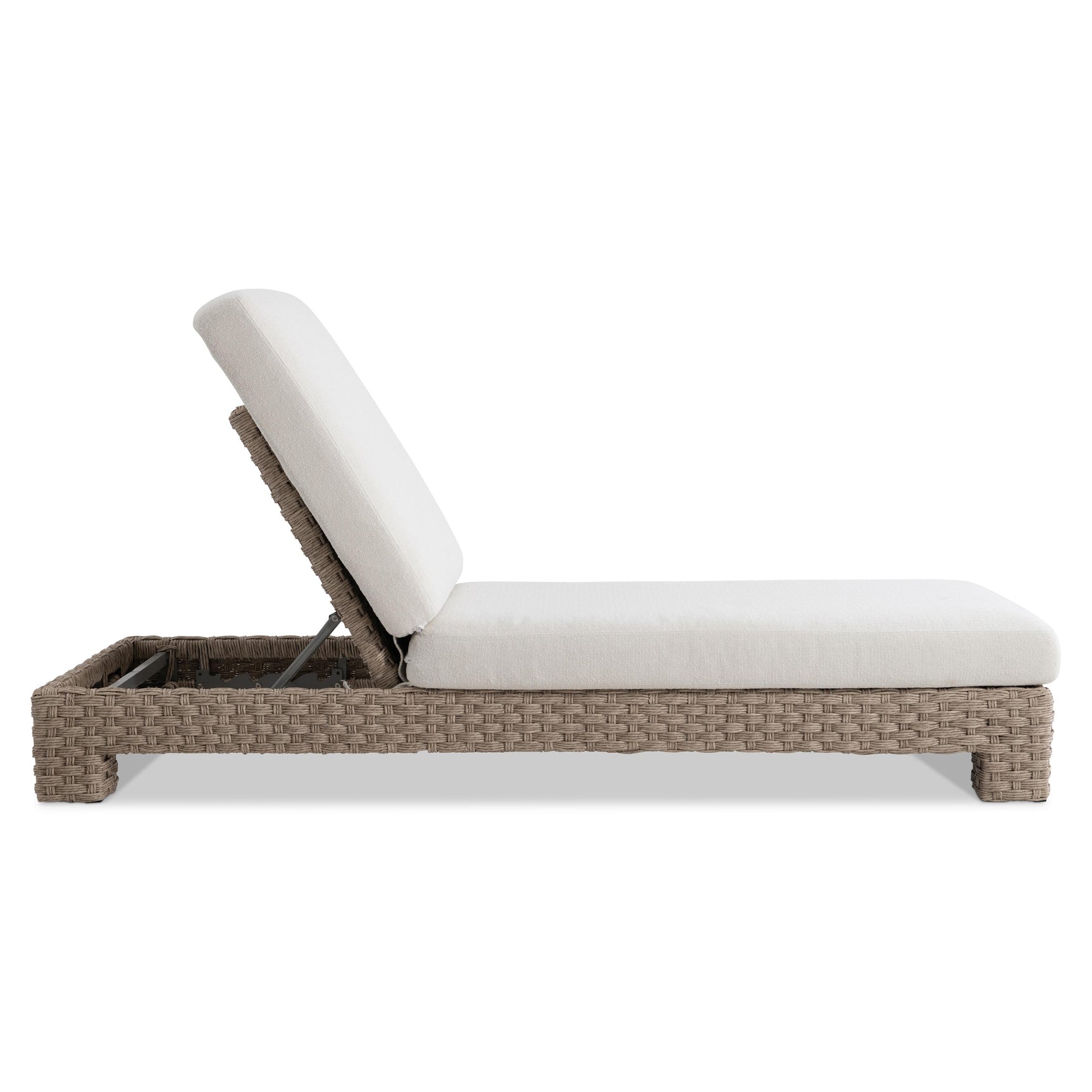 Trieste Pampas/White/Cream Outdoor Chaise - Ornate Home