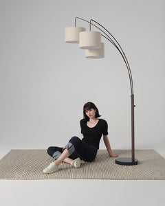 Trilage Floor Lamp - Ornate Home