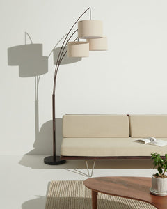 Trilage Floor Lamp - Ornate Home