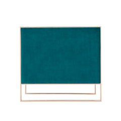 Trillium Accent Chair in Teal and Gold (set of 2) - Ornate Home