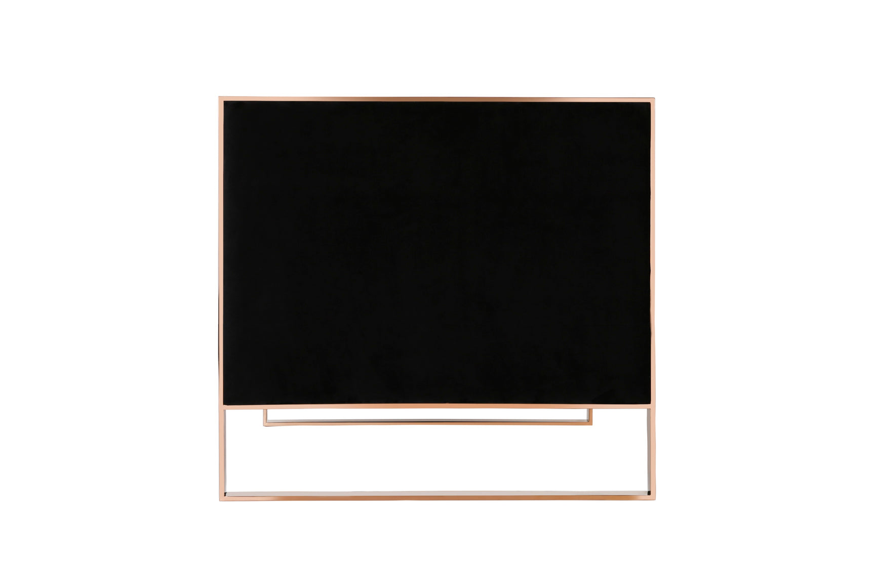 Trillium Loveseat in Black and Gold - Ornate Home