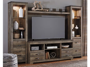 Trinell Brown 4-Piece Entertainment Center (Online Special Price) - Ornate Home
