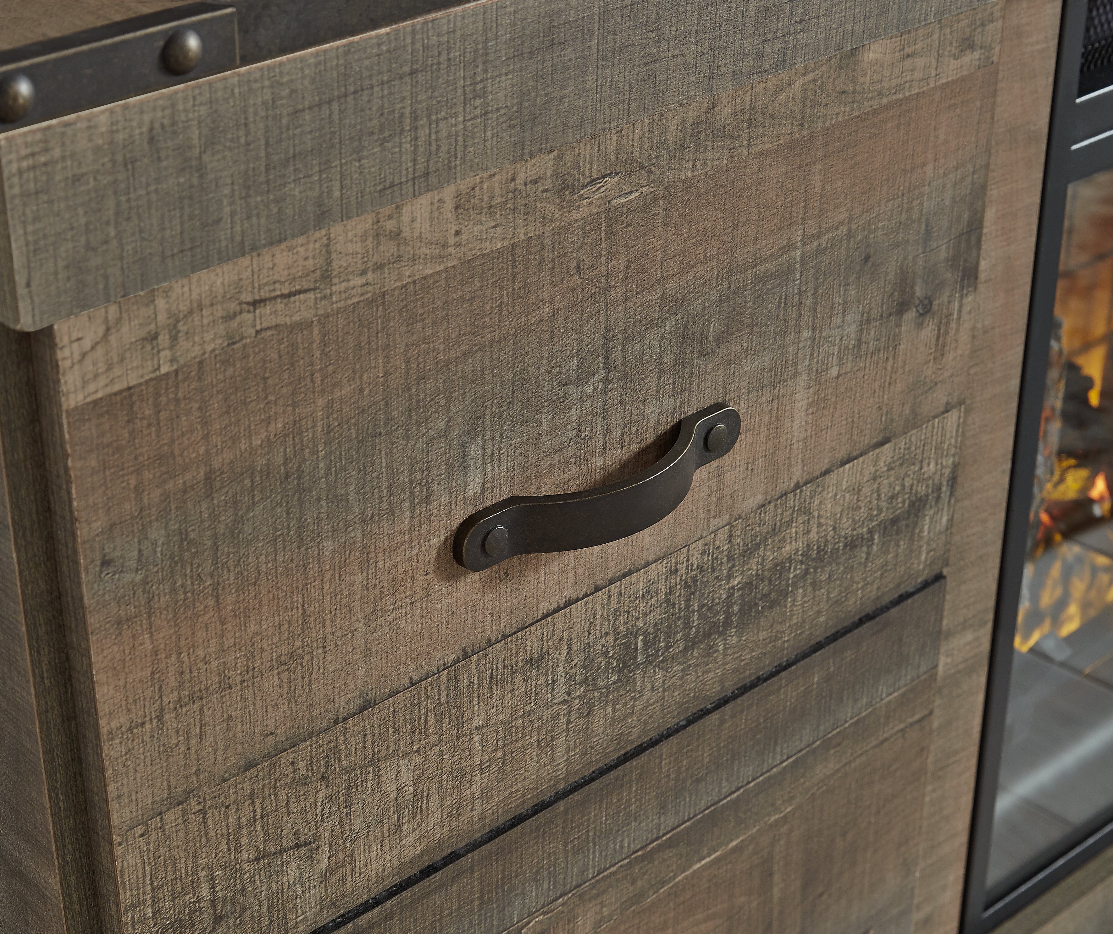 Signature Design By Ashley Trinell Entertainment Center - Thumbnail 5