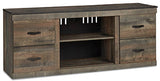 Trinell Brown 60" TV Stand (Online Special Price) - Ornate Home