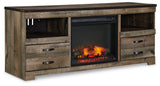 Trinell Brown 63" TV Stand (Online Special Price) - Ornate Home