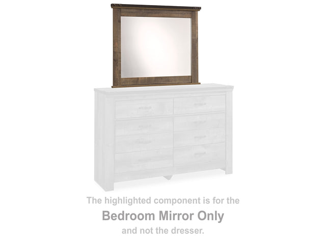 Trinell Brown Bedroom Mirror - Ornate Home