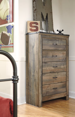 Trinell Brown Chest of Drawers - Ornate Home