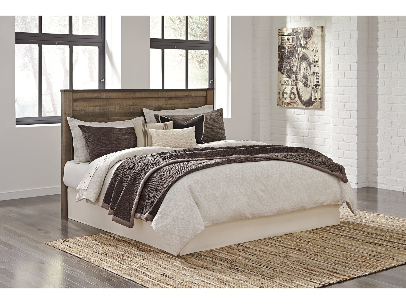 Trinell Brown King/California King Panel Headboard (Online Special Price) - Ornate Home