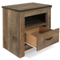 Trinell Brown Nightstand - Ornate Home