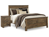 Trinell Brown Queen Panel Bedroom Set with Nightstand (Online Special Price) - Ornate Home