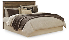 Trinell Brown Queen Panel Headboard & Dresser & Mirror & Chest & Nightstand - Ornate Home
