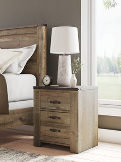 Trinell Brown Twin Bookcase Bed, Dresser and 2 Nightstands - Ornate Home