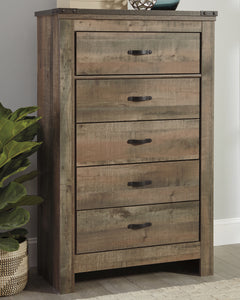 Trinell Brown Twin Storage Bed & Chest & Nightstand - Ornate Home