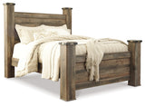 Trinell Nova Queen Poster Bedroom Set with Dresser, Mirror, Chest and 2 Nightstands (Online Special Price) - Ornate Home