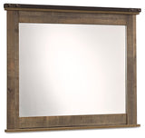 Trinell Nova Queen Poster Bedroom Set with Dresser, Mirror, Chest and 2 Nightstands (Online Special Price) - Ornate Home