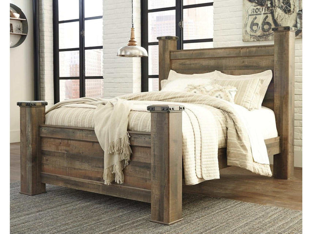Trinell Queen Poster Bed (Online Special Price) - Ornate Home